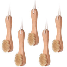 Load image into Gallery viewer, Natural Dry Brush for Face - 5pk, Individually Wrapped

